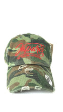 Load image into Gallery viewer, DISTRESSED ARMY CAP,  BY JAPARIS
